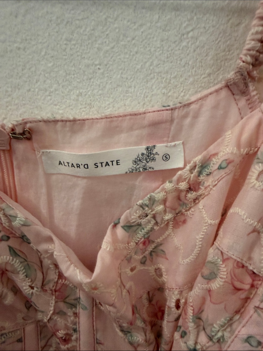Altar’d State Size Small floral dress - Picture 3 of 4